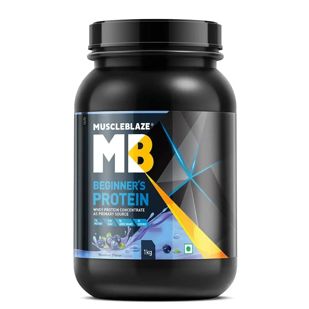 MuscleBlaze Beginner's Protein,  2.2 lb  Blueberry