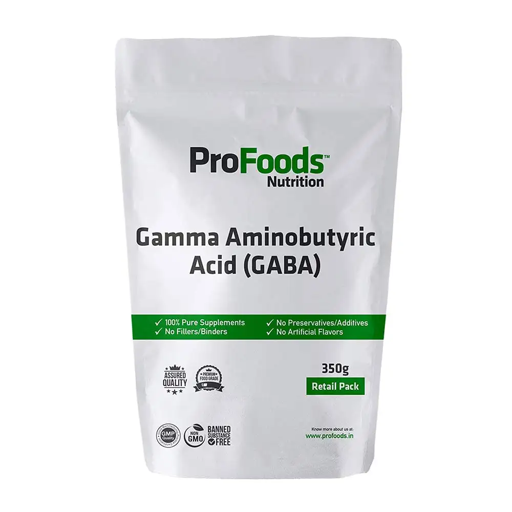 ProFoods Gamma Aminobutyric Acid (GABA) Powder,  350 g  Unflavoured