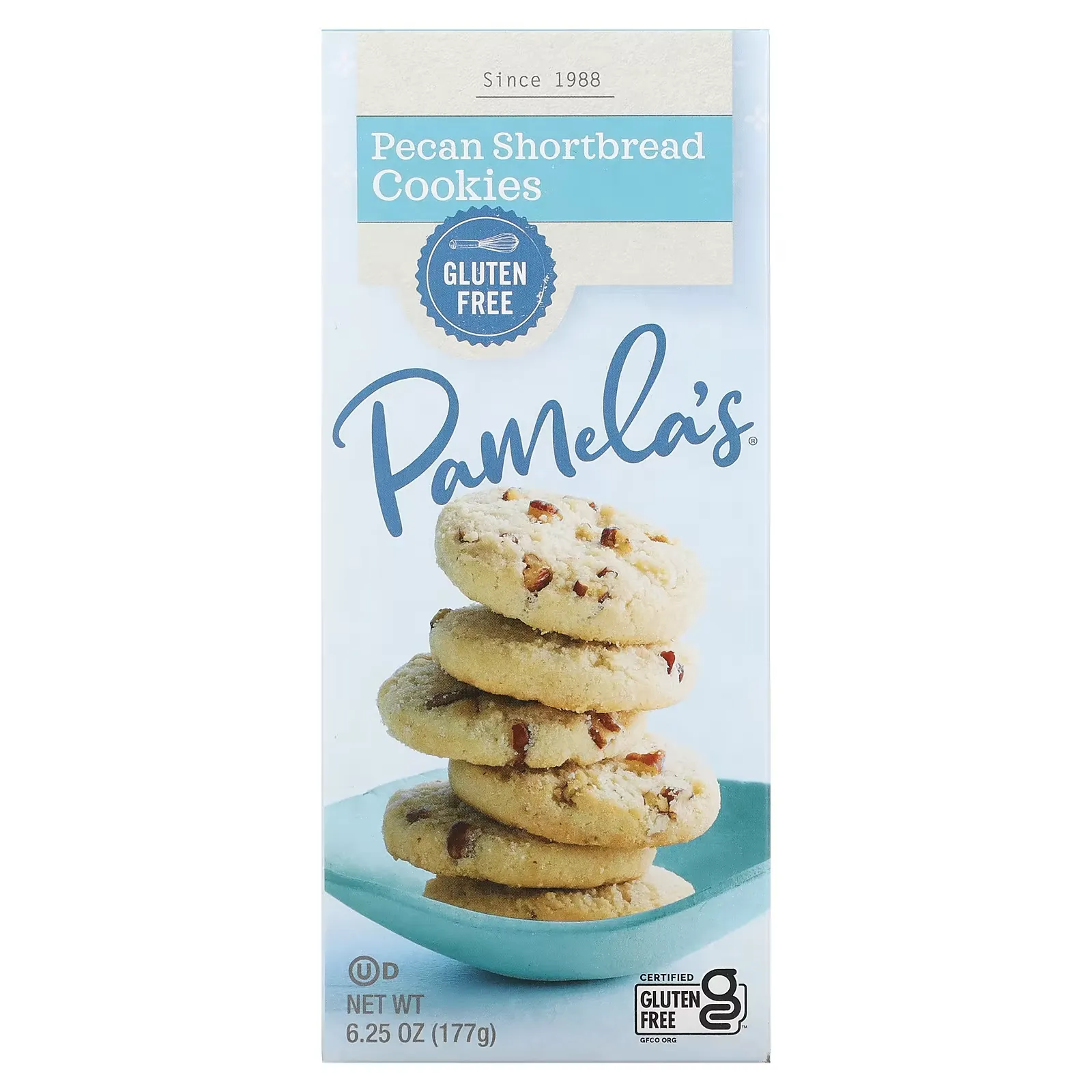 Shortbread Cookies, Pecan, 6.25 oz (177 g)