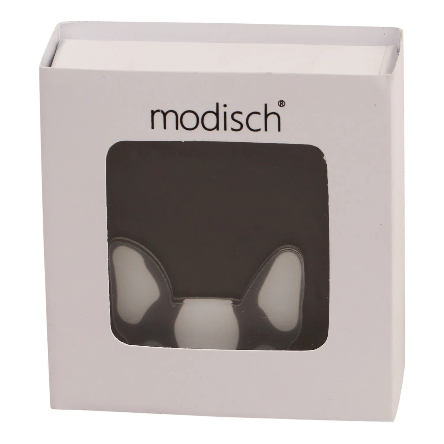 Modisch New Fashion Bulldog Face Black Contact Lens Case