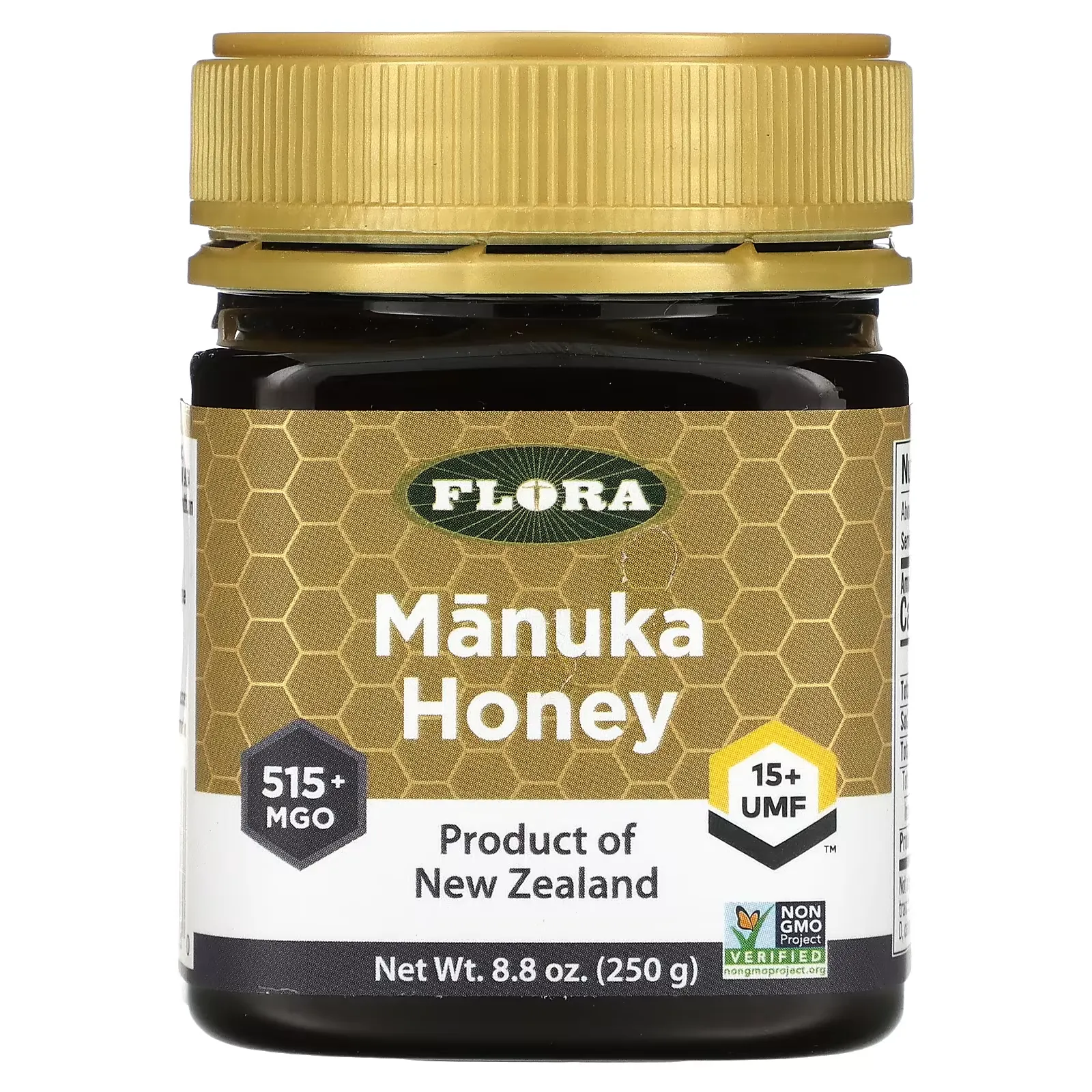 Manuka Honey, MGO 515+, 8.8 oz (250 g)