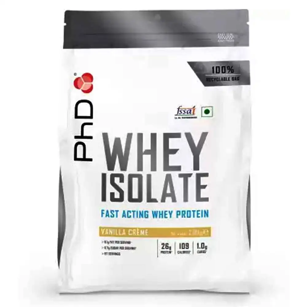 PhD Whey Isolate,  4.43 lb  Vanilla Creme