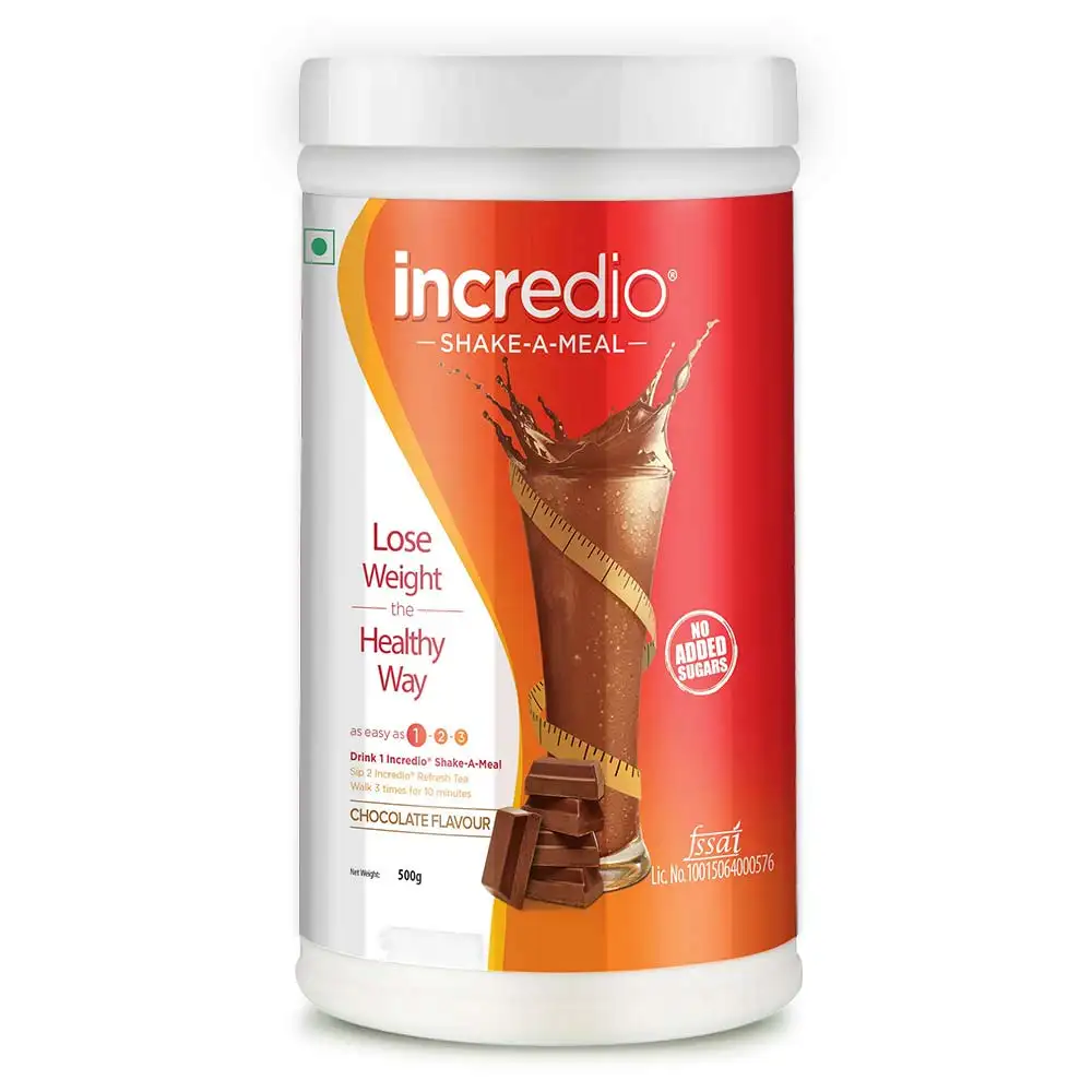 Incredio Meal Replacement Shake,  0.5 kg  Chocolate