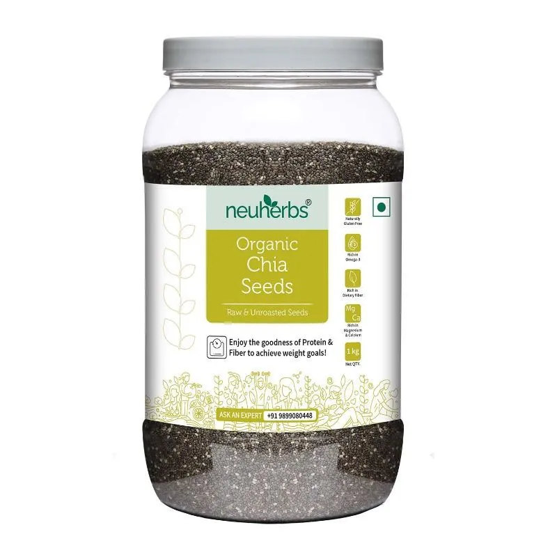 Neuherbs Raw Unroasted Chia Seeds