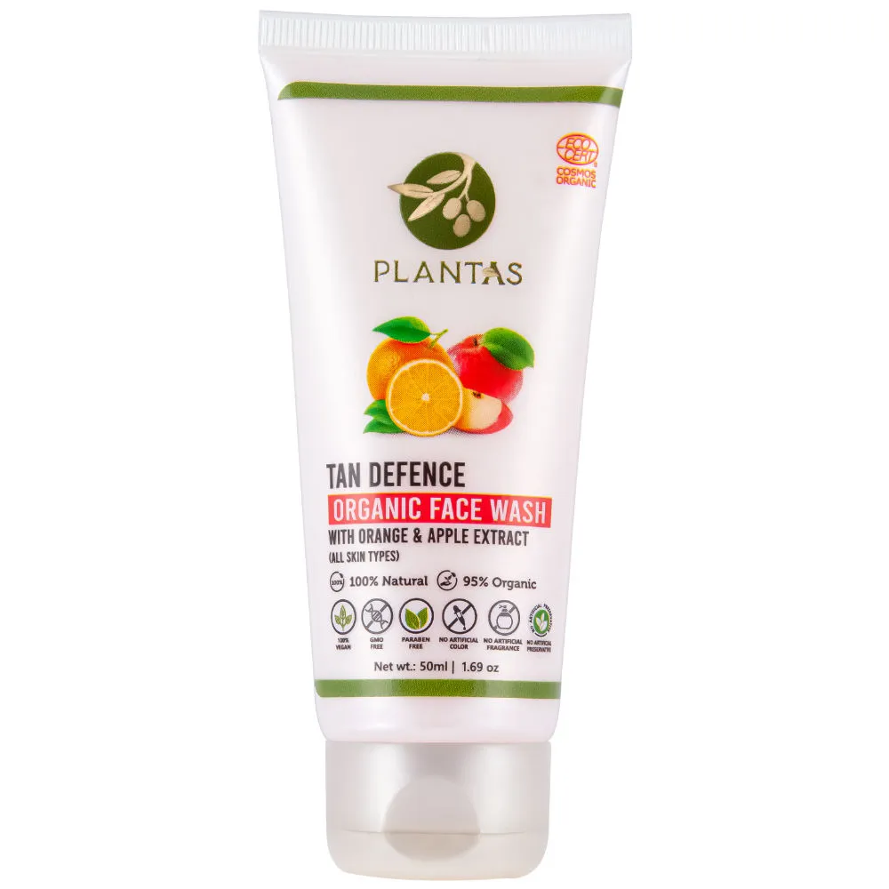 PLANTAS Tan Defence Organic Face Wash