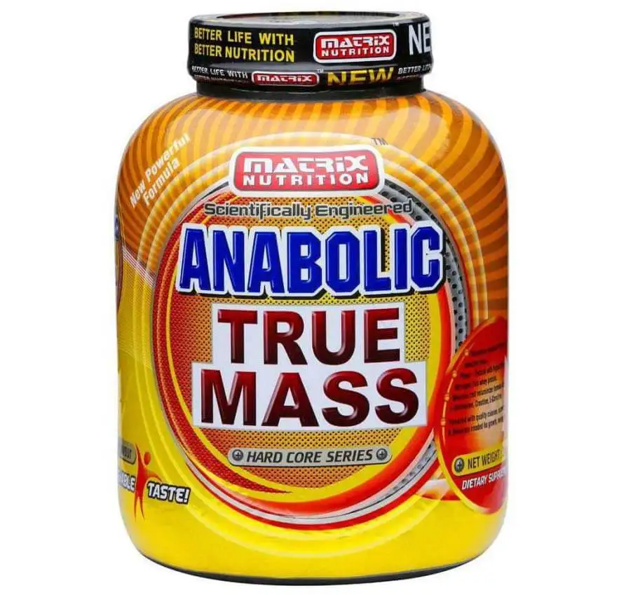 Matrix Nutrition Anabolic True Mass,  2.2 lb  Chocolate