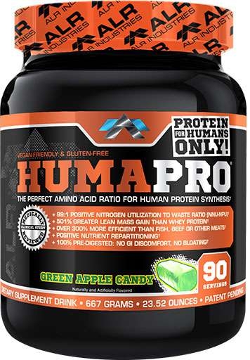 HumaPro - Green Candy Apple - 90 Servings