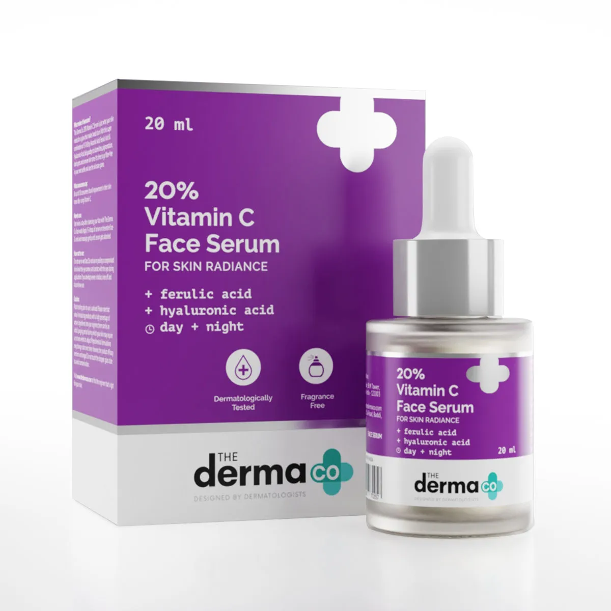 The Derma Co. 20% Vitamin C Face Serum For Skin Radiance