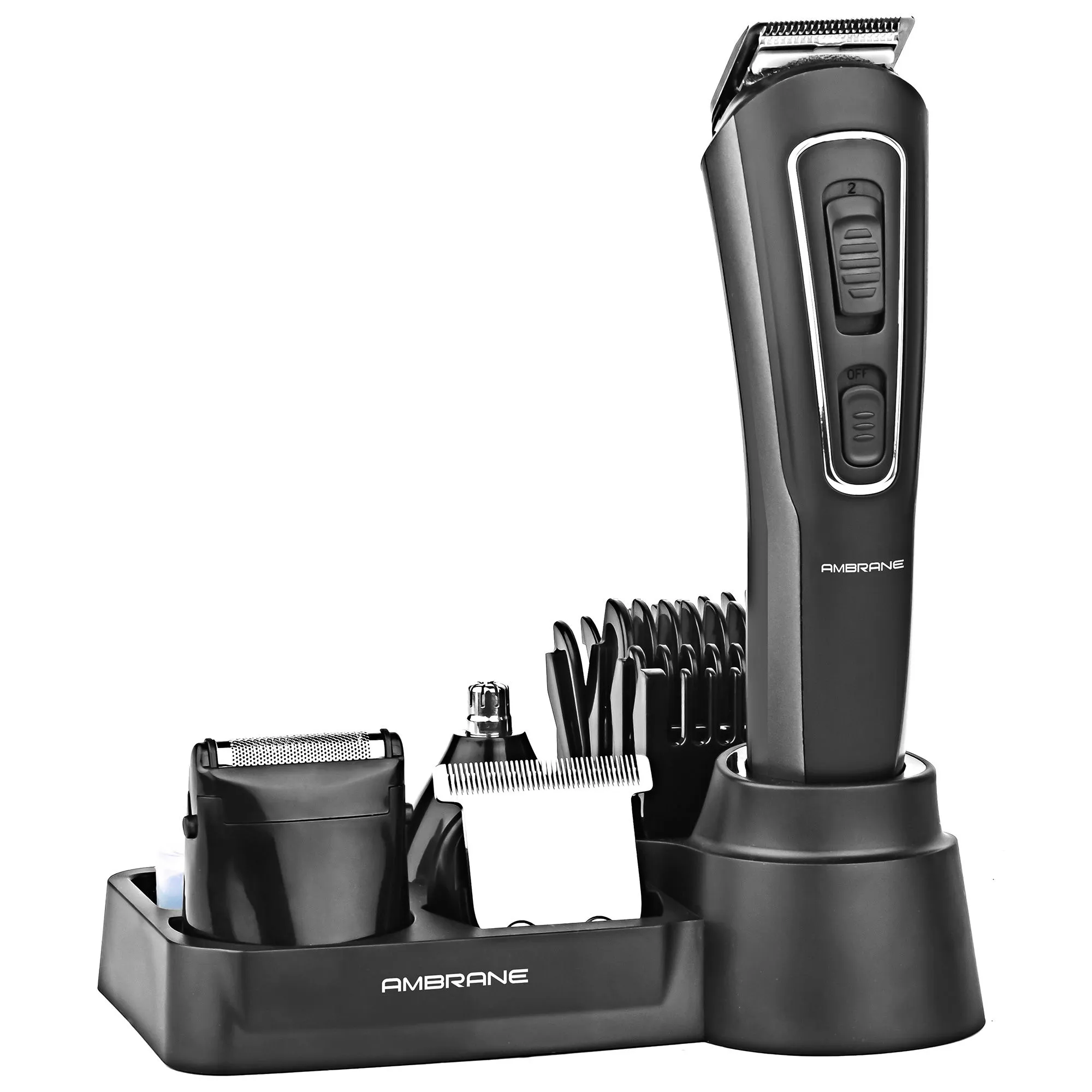 Ambrane Cruiser Lite Grooming Kit (Black)