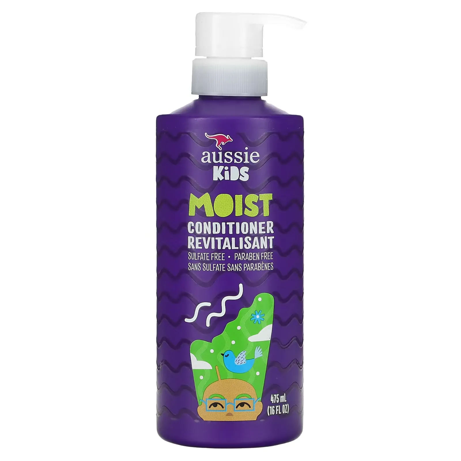 Kids, Moist Conditioner, Sunny Tropical Fruit, 16 fl oz (475 ml)