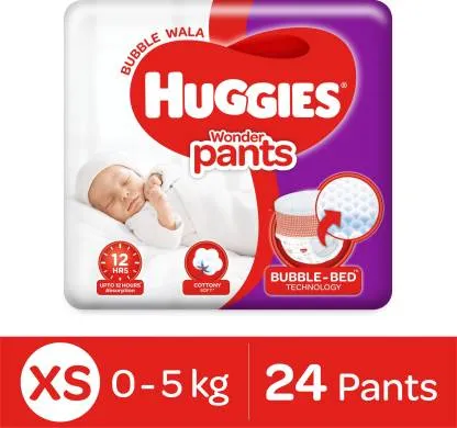 Huggies Wonder Pants Extra Small Size Diaper Pants