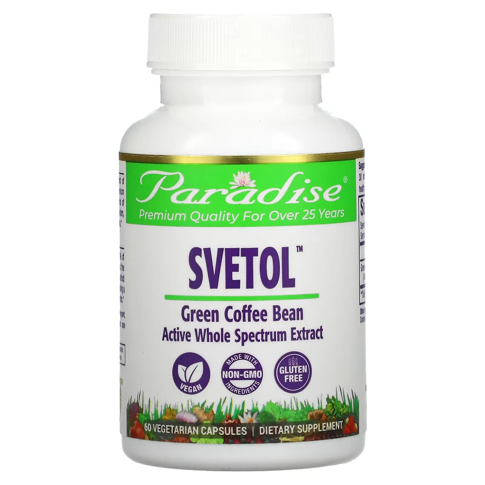 Svetol, Green Coffee Bean, 60 Vegetarian Capsules