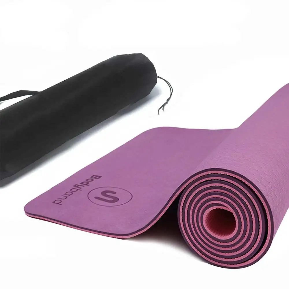 Bodyband TPE Yoga Mat,  Pink-Purple  6 mm