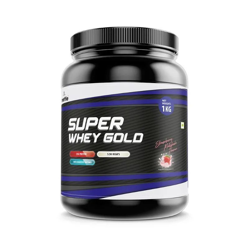 Mettle Super Whey Gold - Strawberry Milkshake