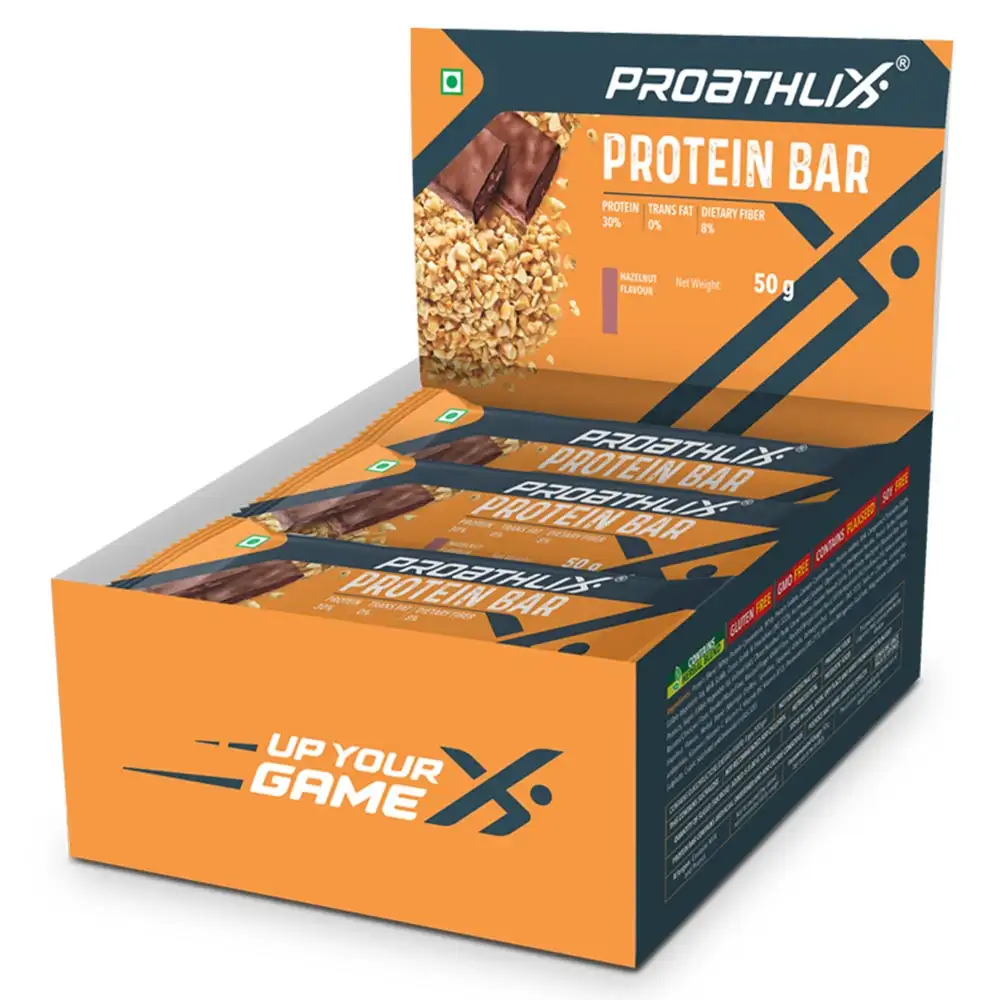 Proathlix Protein Bar(15g Protein),  12 bar(s)  Hazelnut