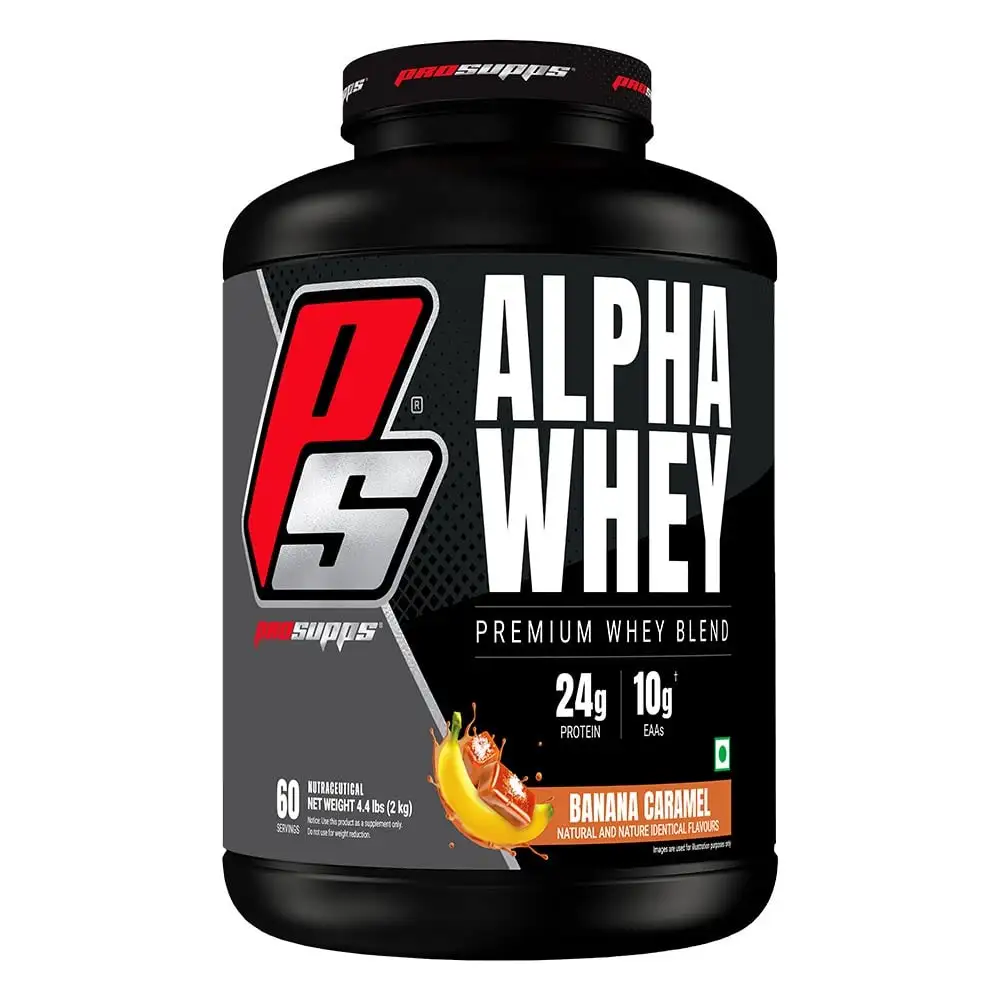 ProSupps Alpha Whey Blend,  4.4 lb  Banana Caramel