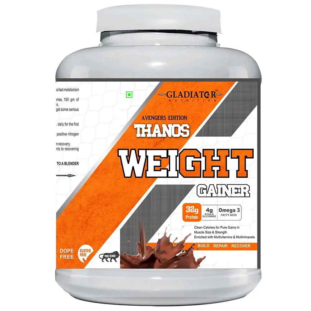 Gladiator Nutrition Thanos Weight Gainer,  6.6 lb  Chocolate Cream