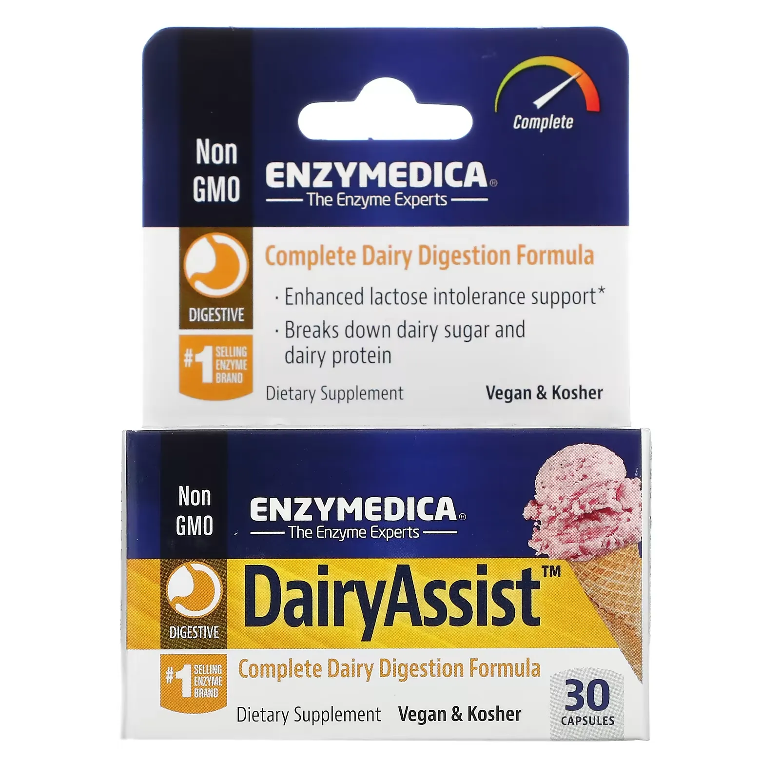 DairyAssist, 30 Capsules