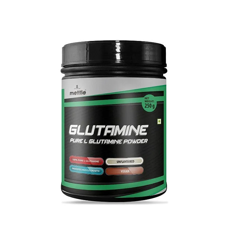 Mettle Glutamine - Pure Micronized L-glutamine - Unflavored