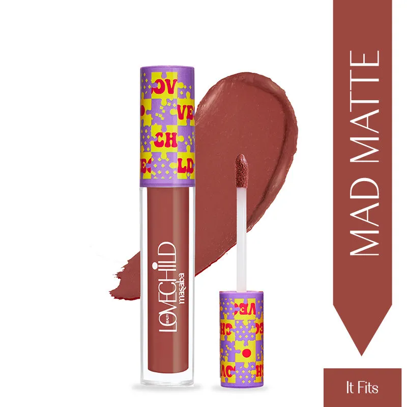 LoveChild Masaba - Game On! Mad-Matte Liquid Lipstick - 12 It Fits