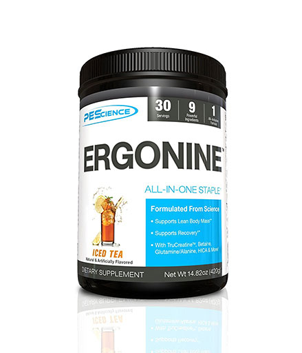 Ergonine By PES, Iced Tea, 30 Servings