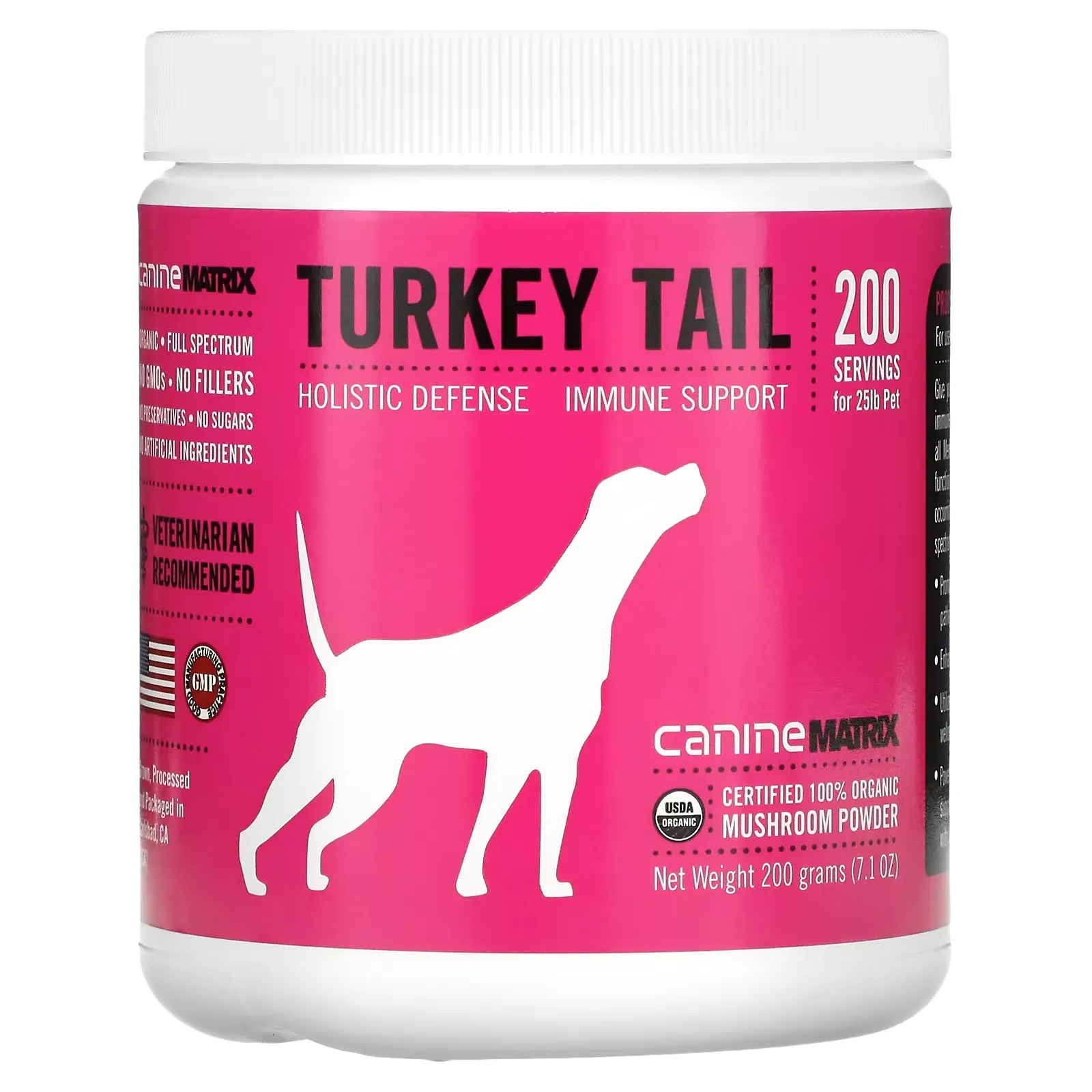 Turkey Tail, Mushroom Powder, 7.1 oz (200 g)