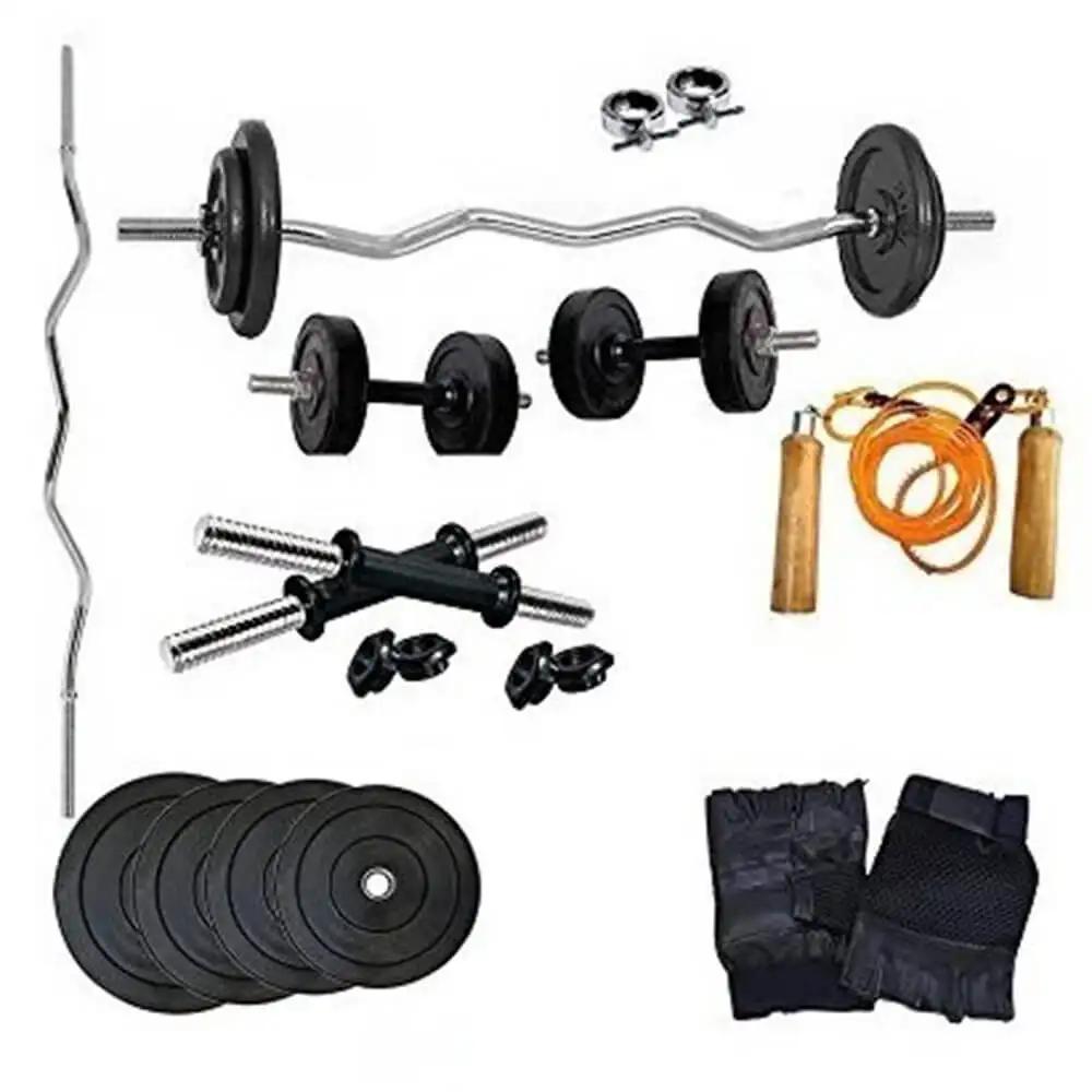 Aurion 8RGC3 Home Gym Set (Black)