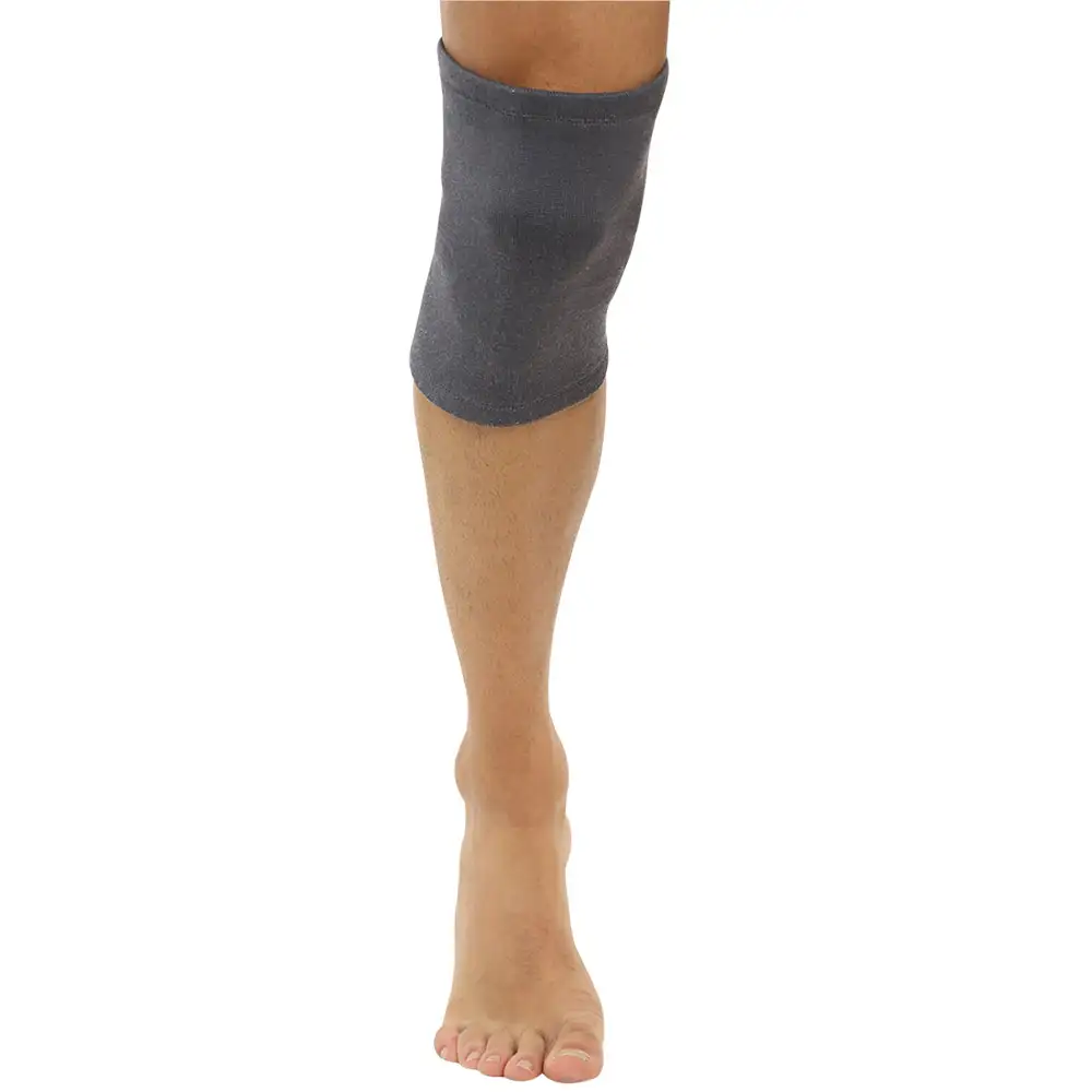 Nivia Orthopedic Thigh Support Knitted,  Grey  Free Size