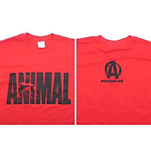 Universal Nutrition Red Animal T-Shirt X-Large