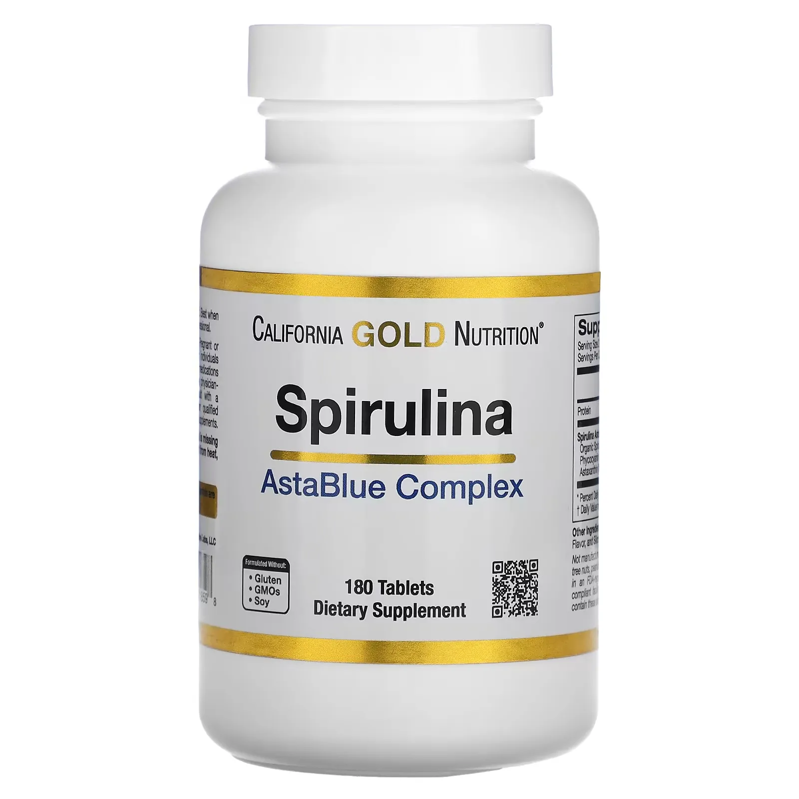 Spirulina AstaBlue Complex, 180 Tablets