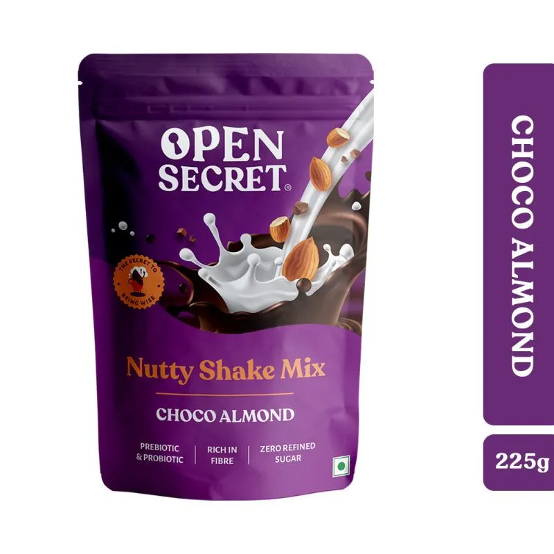 Open Secret Chocolate Almond Nutty Shake Mix