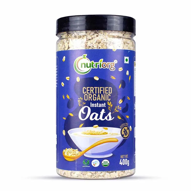 Nutriorg USDA Certified Organic Instant Oats