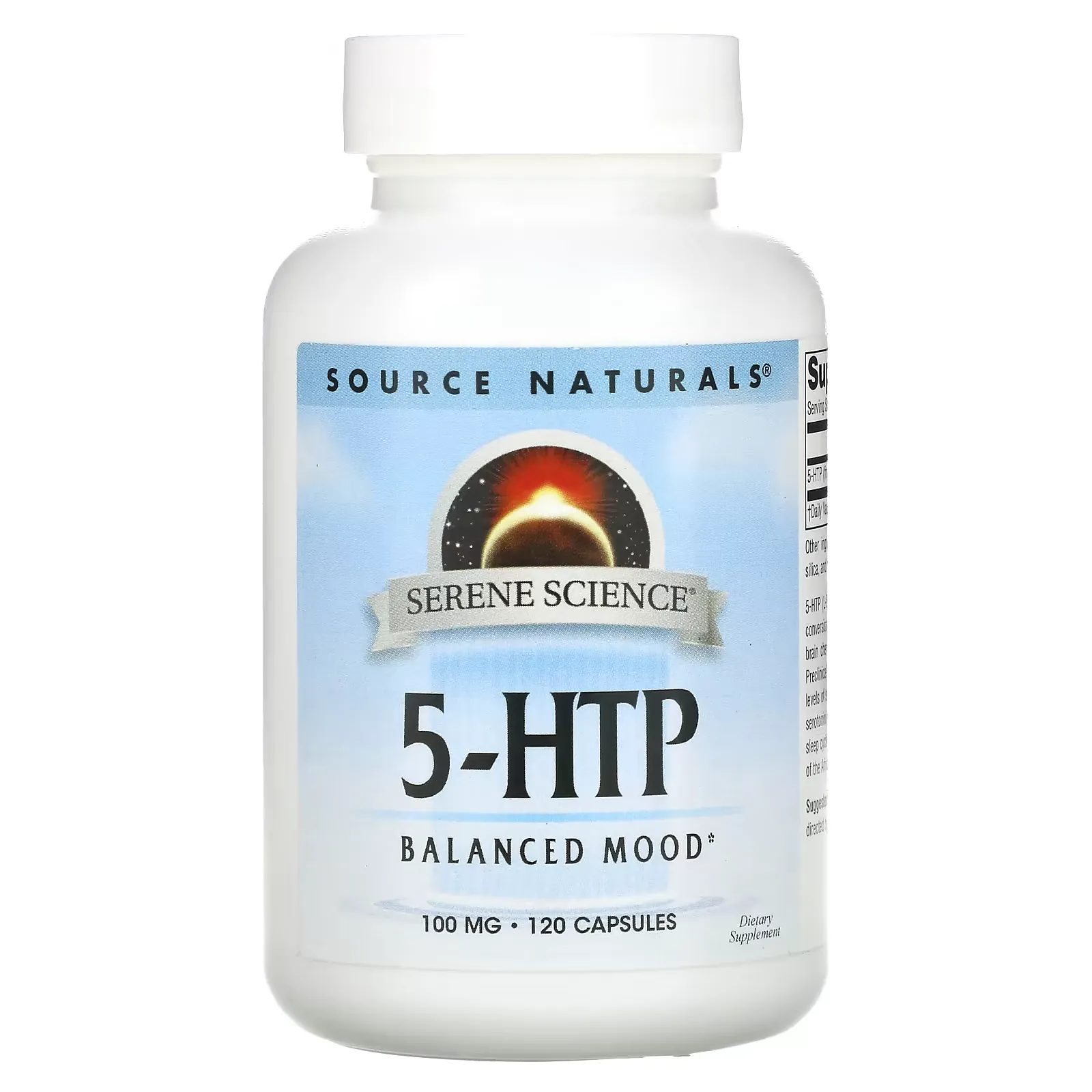 Serene Science, 5-HTP, 100 mg, 120 Capsules