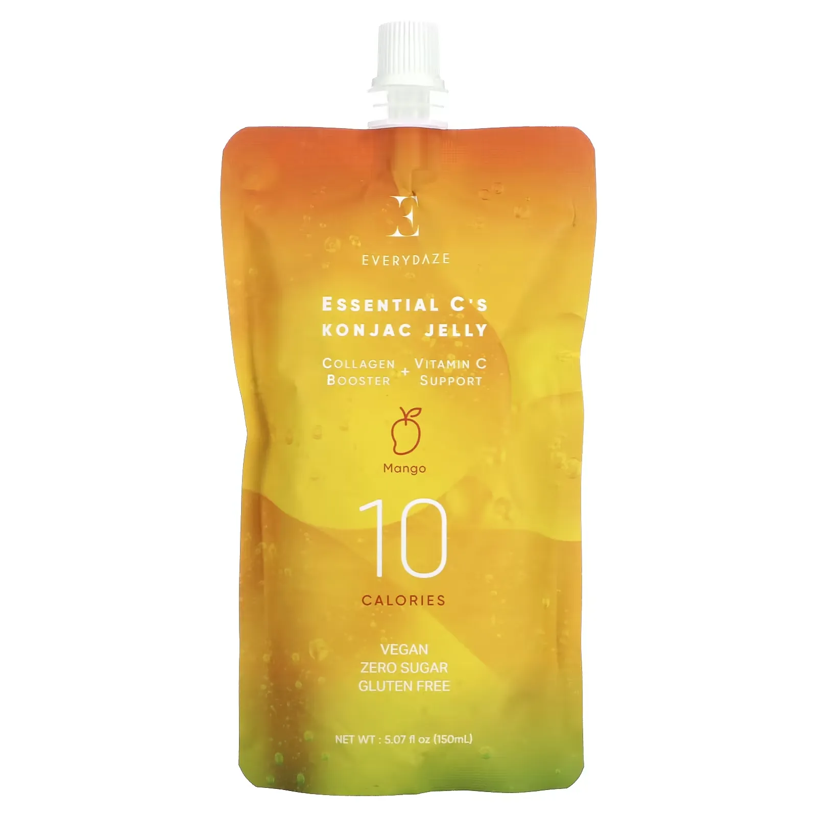 Essential C's Konjac Jelly, Mango, 5.07 fl oz (150 ml)