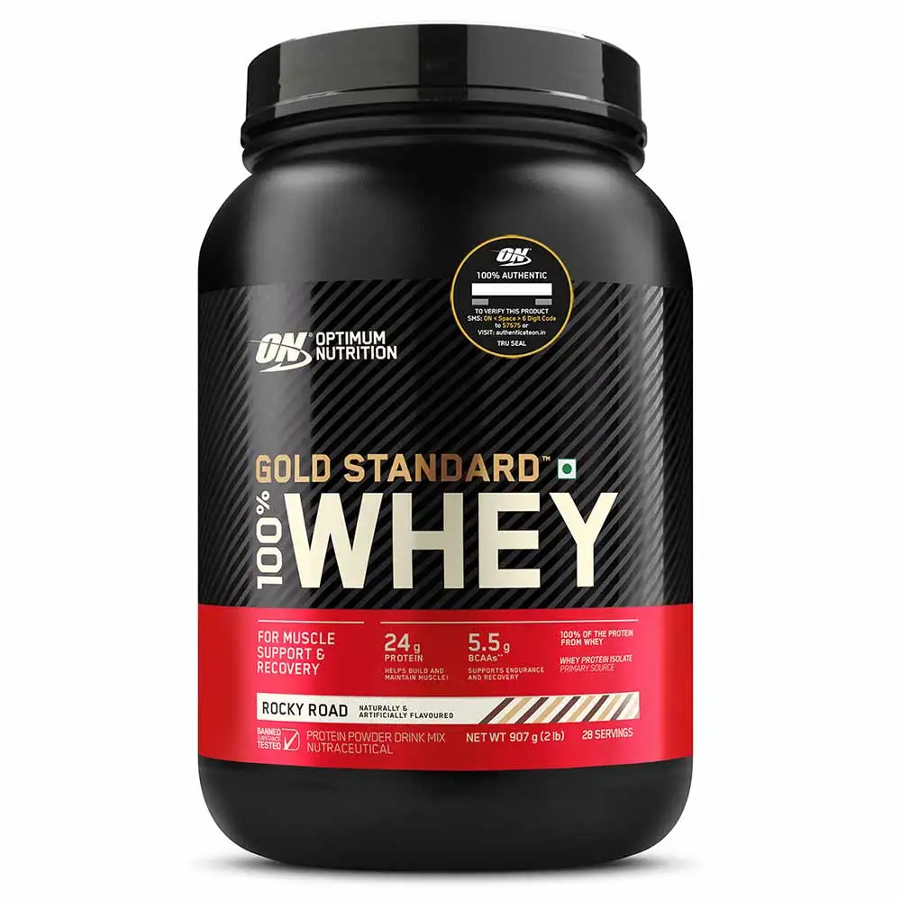 ON (Optimum Nutrition) Gold Standard 100% Whey Protein,  2 lb  Rocky Road