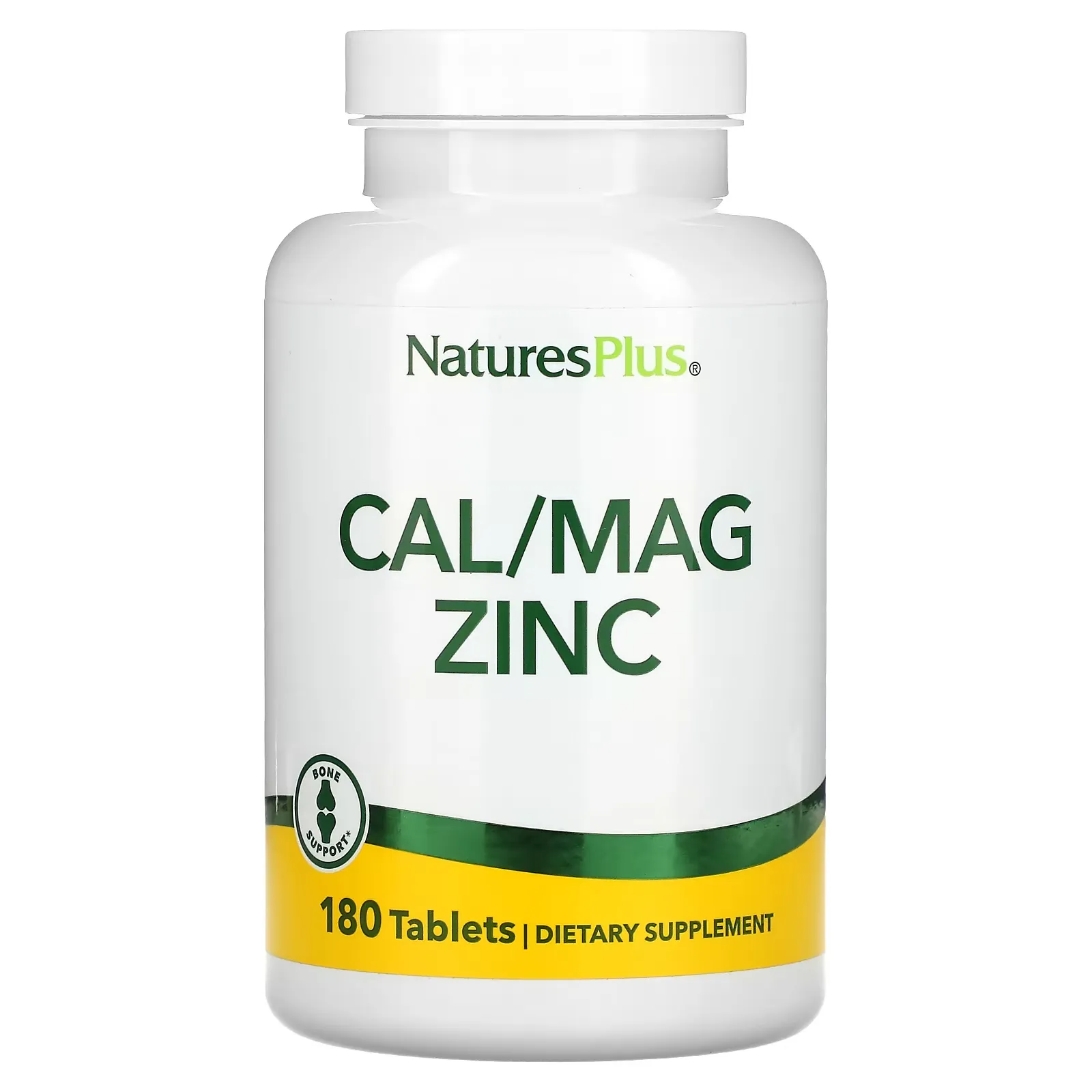 Cal/Mag Zinc, 180 Tablets