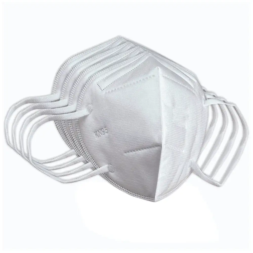 NutraFirst KN95 Anti-Pollution Filter Mask,  White (Pack of 4)