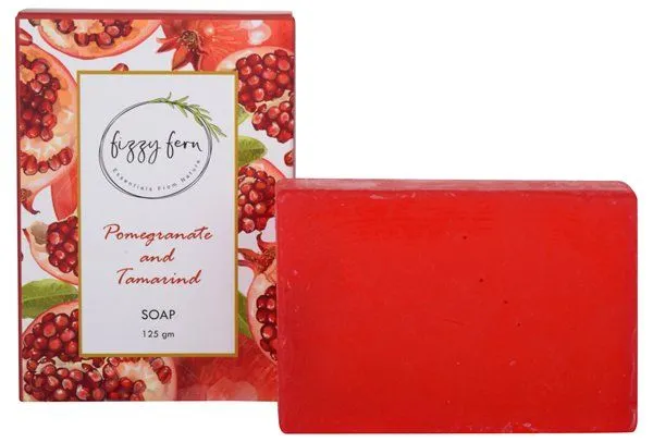 Fizzy Fern Pomegranate and Tamarind Soap