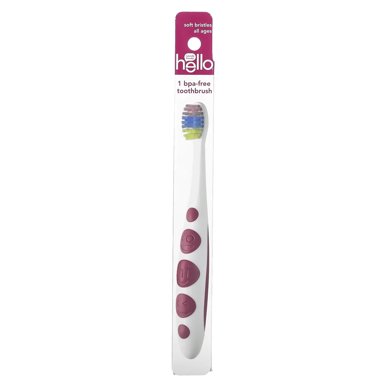 Kids, BPA Free Toothbrush, Soft Bristles, All Ages, 1 Toothbrush