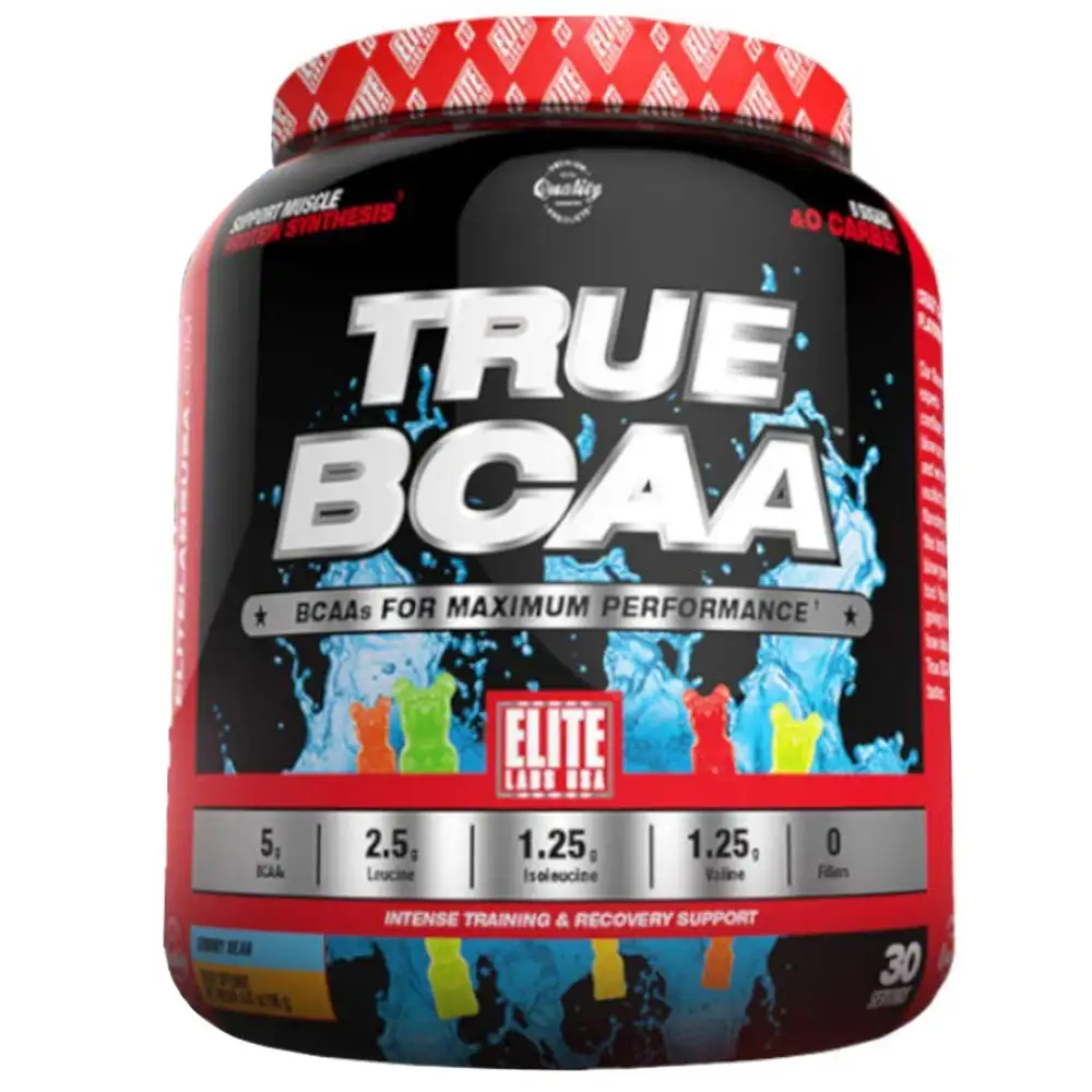 Elite Labs USA True BCAA,  0.42 lb  30 Servings  Peach