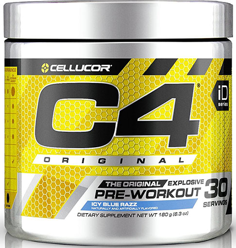 C4 - Icy Blue Razz - 30 Servings