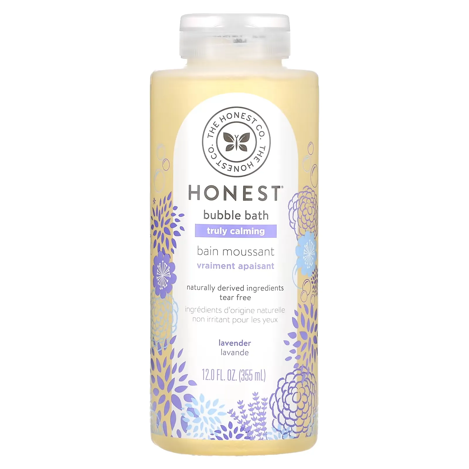 Truly Calming Bubble Bath, Lavender, 12.0 fl oz (355 ml)