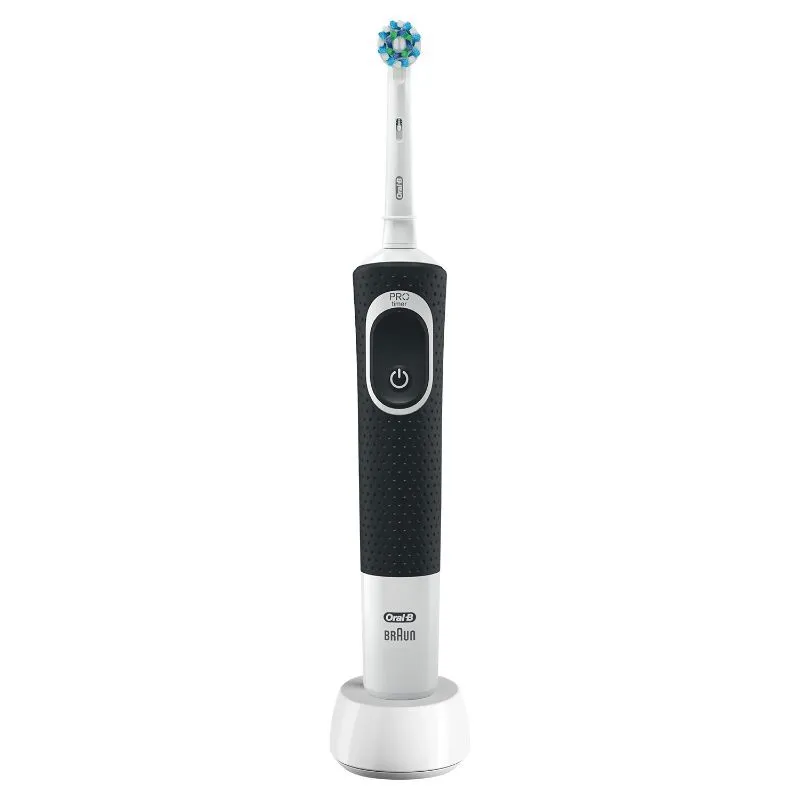 Oral-B Vitality 100 Criss Cross Electric Rechargeable Toothbrush - Black