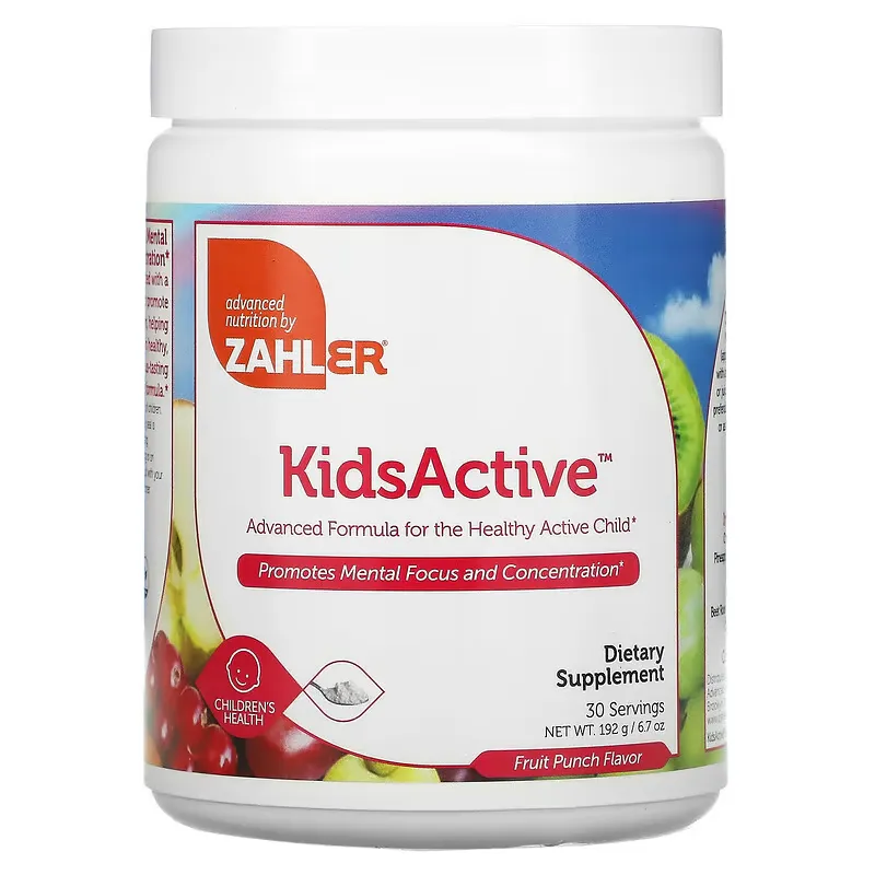 KidsActive, Advanced Formula for the Healthy Active Child, Fruit Punch, 6.7 oz (192 g)