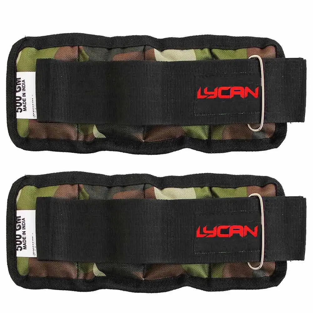 Lycan Ankle & Wrist Weight,  Camouflage  1 kg