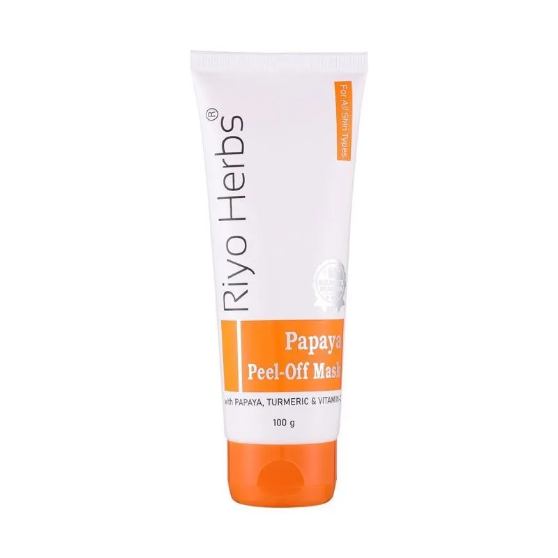 Riyo Herbs Papaya Peel Off Mask With Vitamin C & E