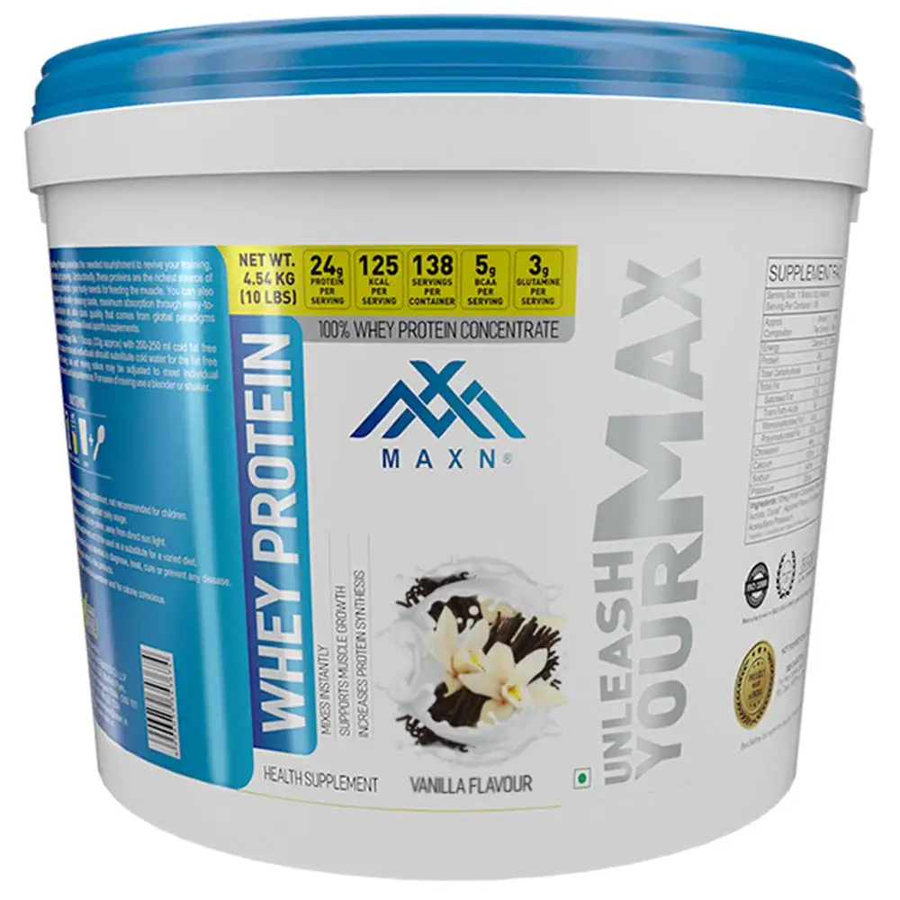 Maxn Whey Protein,  10 lb  Vanilla