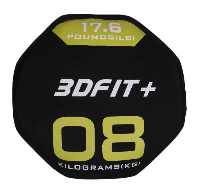 B Fit USA Sandbell,  Black  8 kg