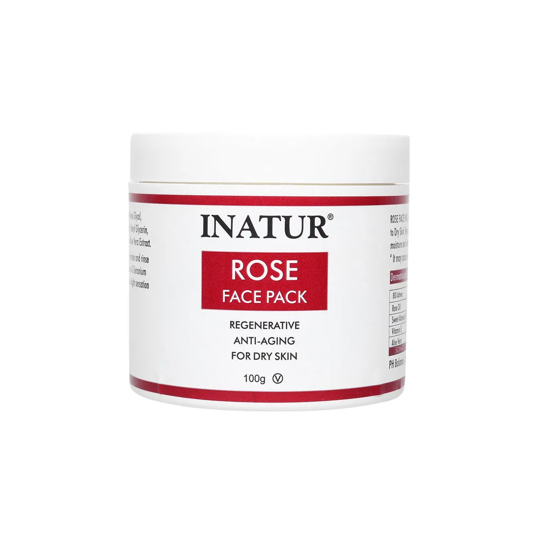 Inatur Rose Face Pack