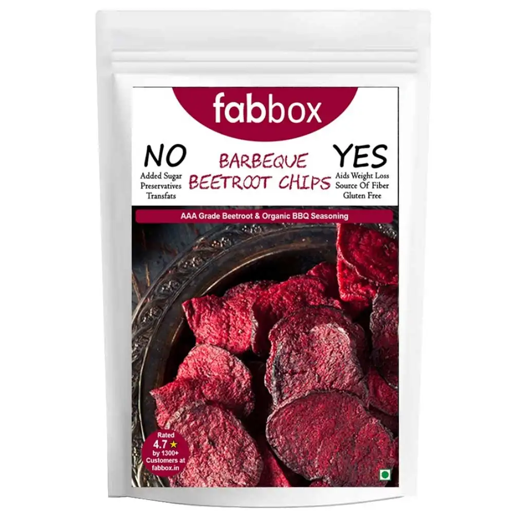 Fabbox Beetroot Chips,  Barbeque  85 g